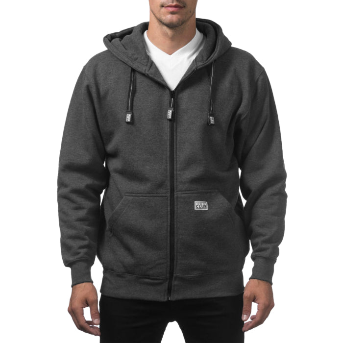 Heavyweight Full Zip Fleece Hoodie
