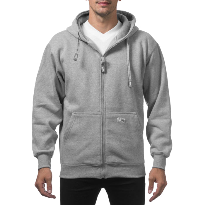 Heavyweight Full Zip Fleece Hoodie