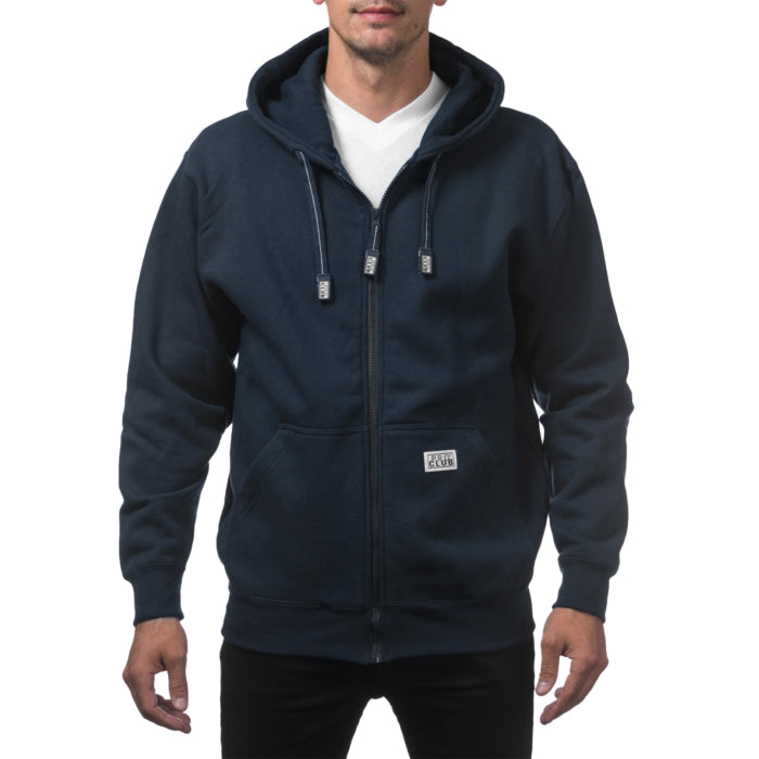 Heavyweight Full Zip Fleece Hoodie