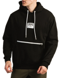 CROOKS & CASTLES ZIP POUCH HOODIE