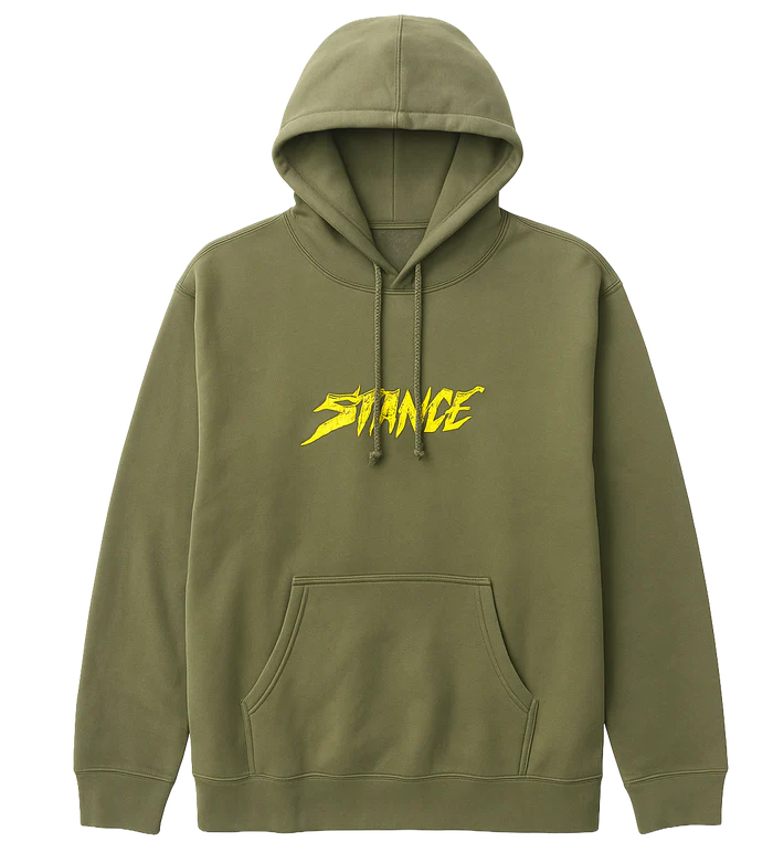 STANCE PALM SLAYER HOODIE ARMY GREEN
