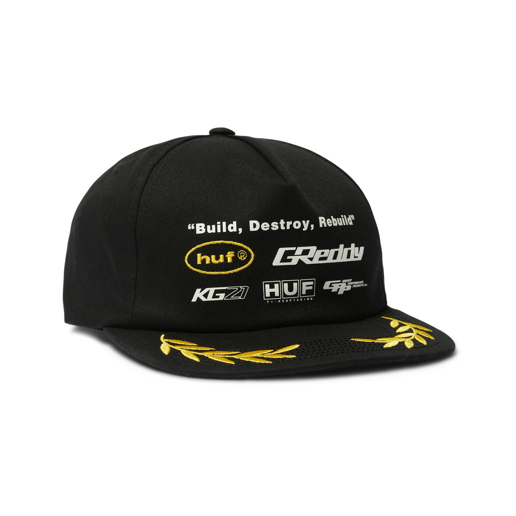 HUF x GReddy Team Snapback Hat