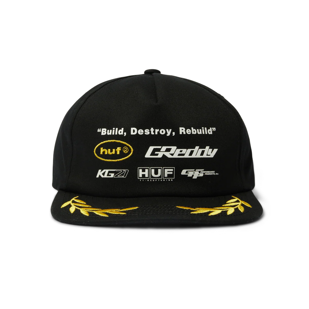 HUF x GReddy Team Snapback Hat