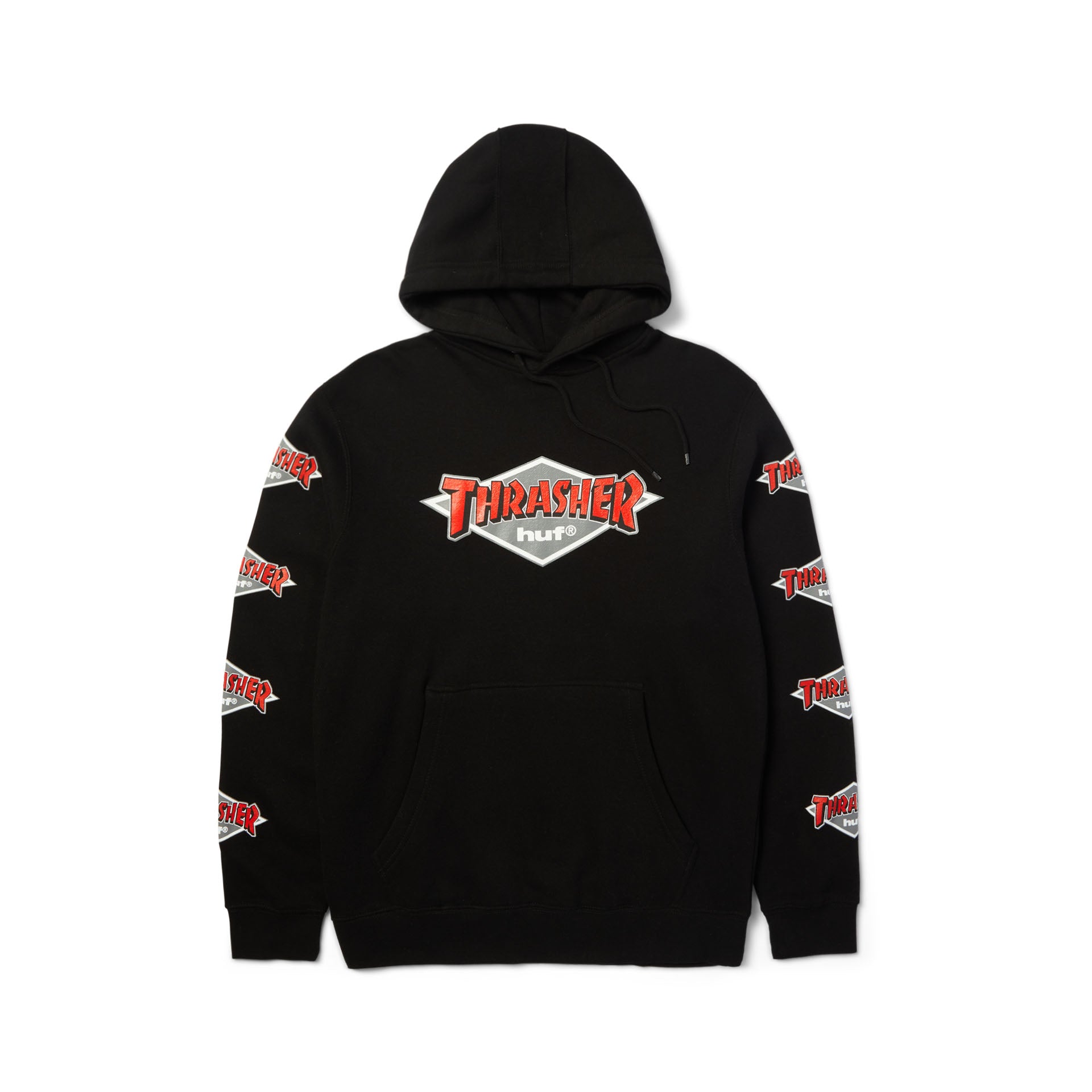 HUF x Thrasher Logo Hoodie