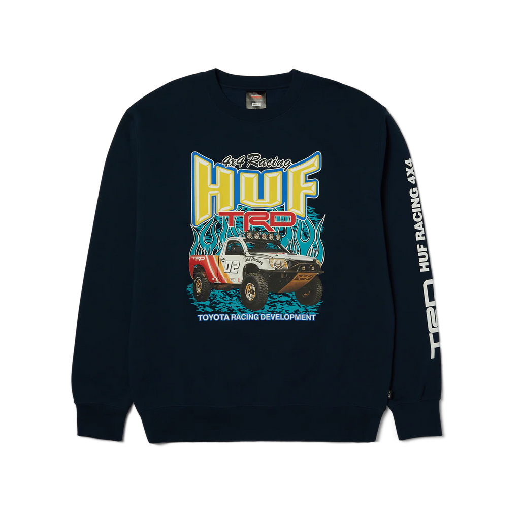HUF x Toyota TRD Pit Crew Crewneck Sweatshirt