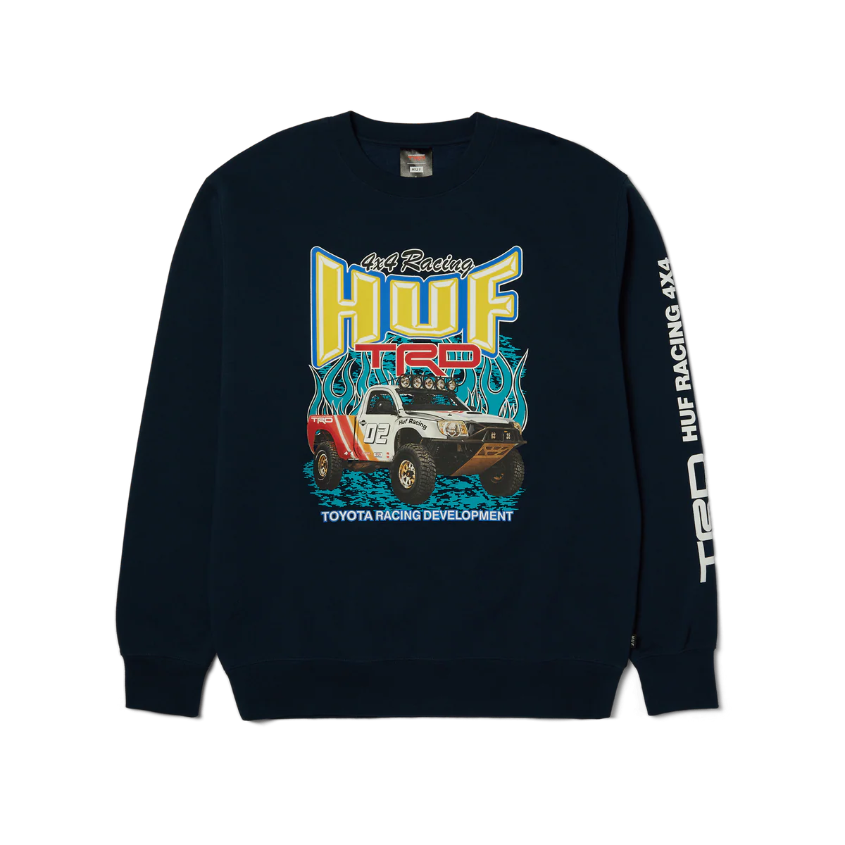 HUF x Toyota TRD Pit Crew Crewneck Sweatshirt