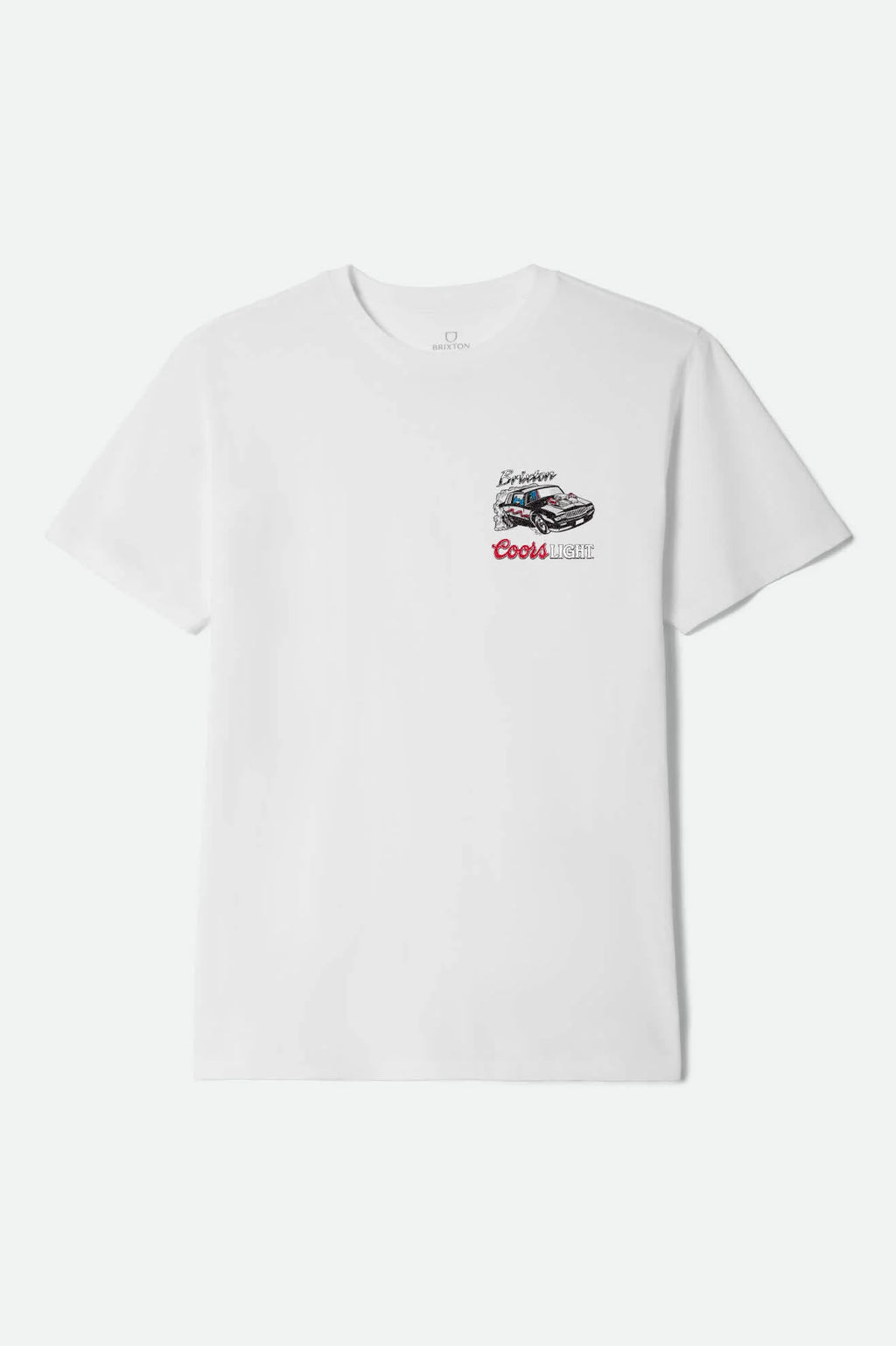 WHITE COORS LIGHT RACEWAY S/S STT