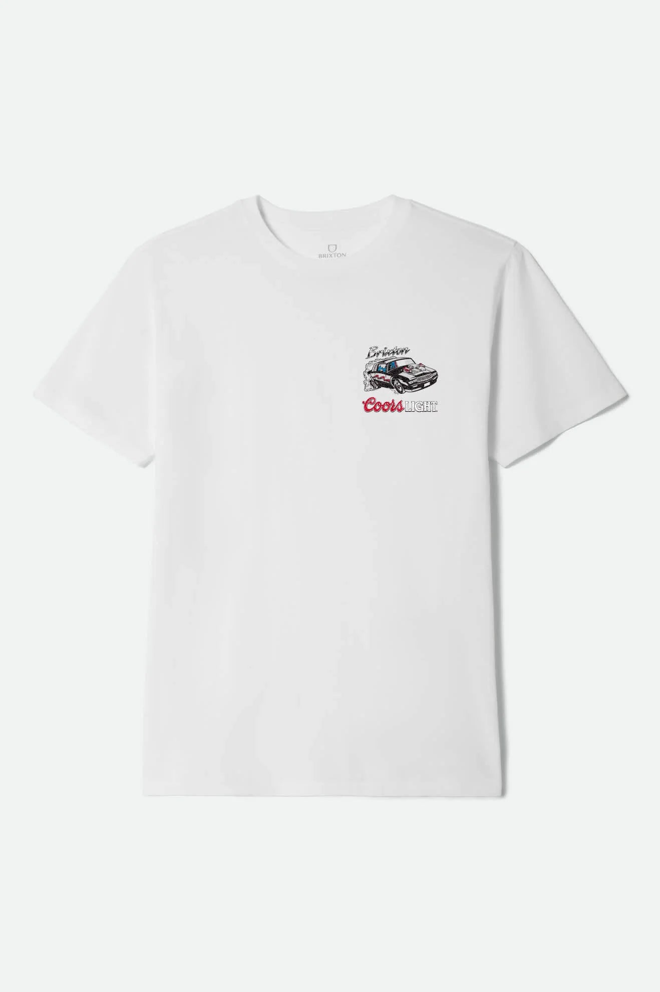 WHITE COORS LIGHT RACEWAY S/S STT